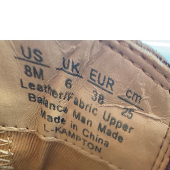 Franco Sarto Caramel Leather Zipper Classic Timeless Booties Women's Size 8 - Picture 10 of 10